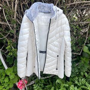 Nautica white jacket size Large.